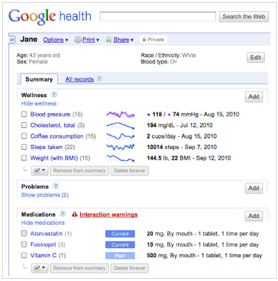 Google Health Google Health update Google Health features